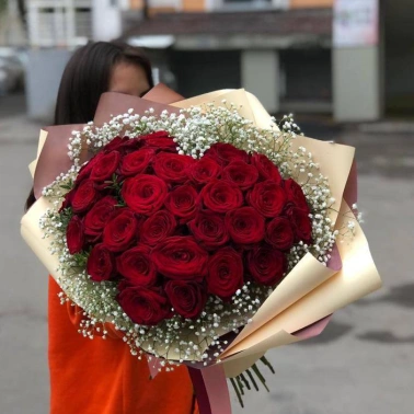Букет из роз «Сердце»