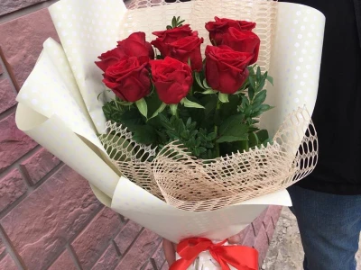 Букет «9 красных роз»