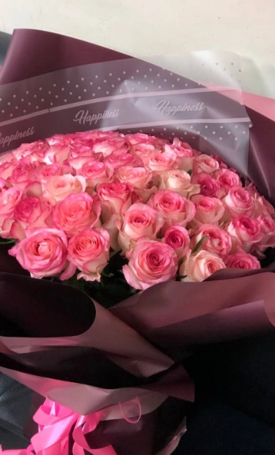 Букет из 51 розы «Джумилия»