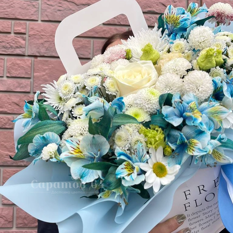 Цветочная композиция &laquo;зимнее небо&raquo;