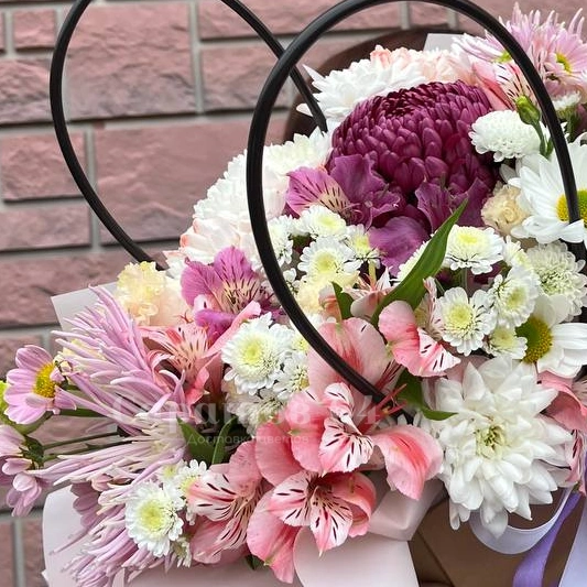 Букет в сумочке &laquo;осенний уют&raquo;