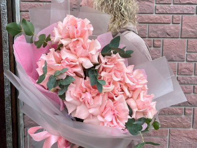 Букет из французкой розы «нежное вдохновение»