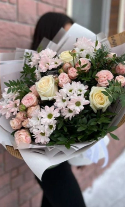 Светлый букет «Нежное очарование»