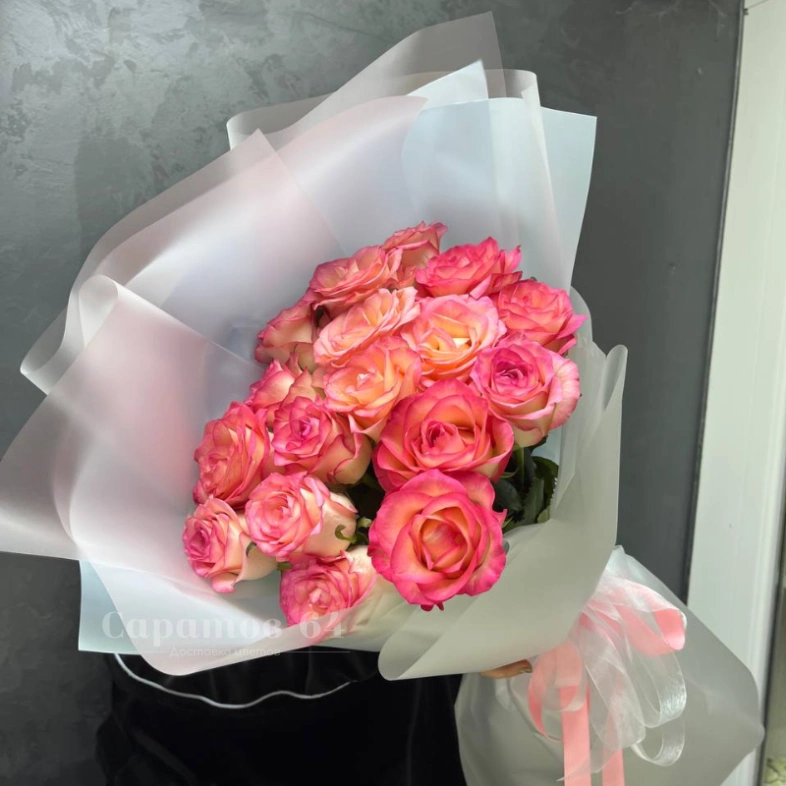 Букет из роз &laquo;матовая дымка&raquo;