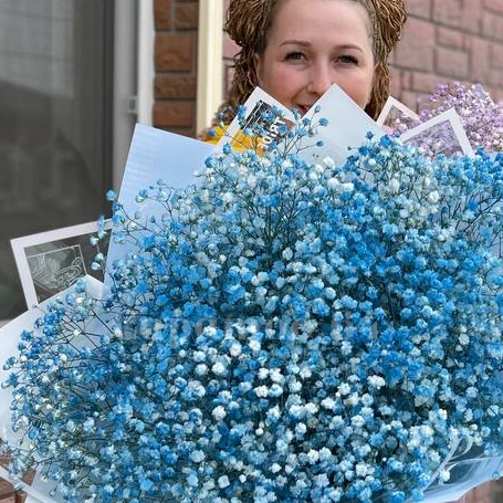 Монобукет из гипсофилы &laquo;воздушный&raquo;