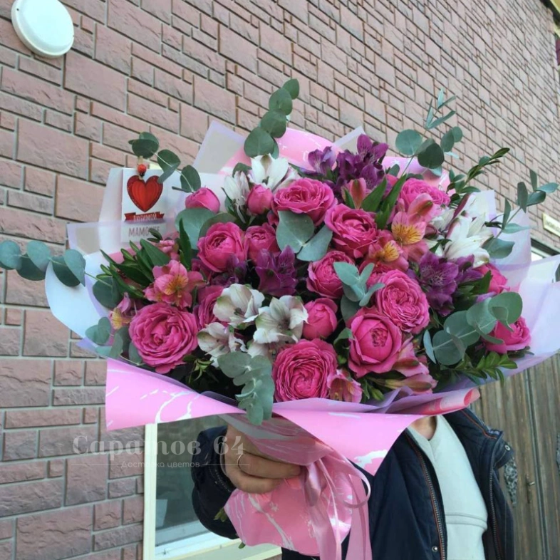 Сборный букет &laquo;мятный аромат&raquo;