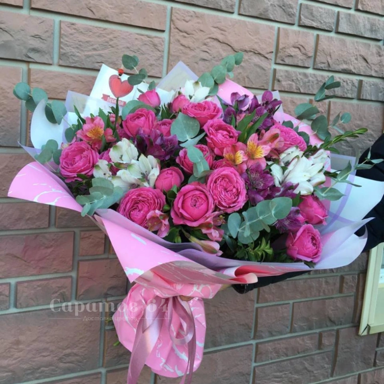 Сборный букет &laquo;мятный аромат&raquo;