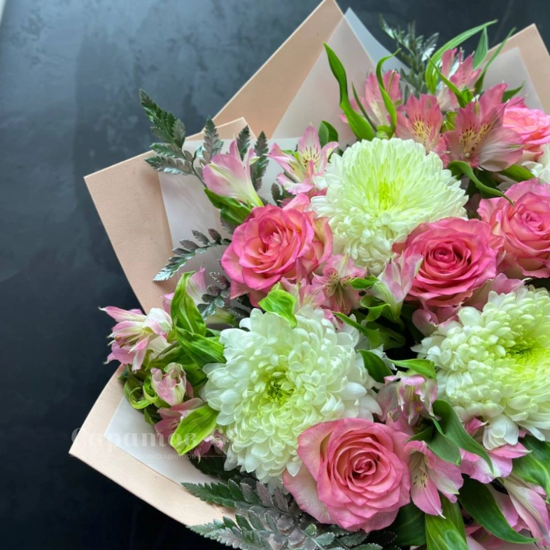 Букет &laquo;Розовое настроение&raquo;