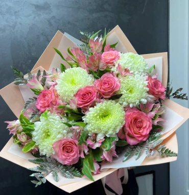 Букет «Розовое настроение»
