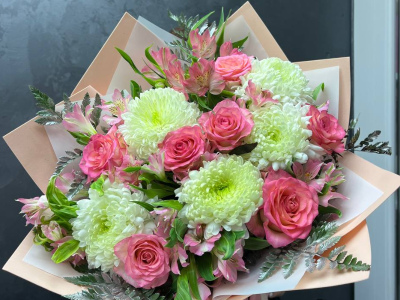 Букет «Розовое настроение»