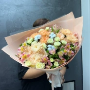 Букет &laquo;персиковое безе&raquo; 0
