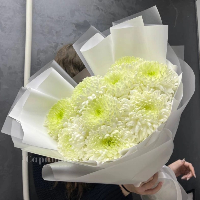 Букет хризантем &laquo;Магнум&raquo;