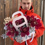 Композиция 7 шт орхидей цимбидиум 0