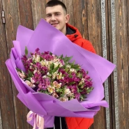 Букет 51 альстромерия микс 0