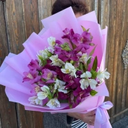 Букет из 7 альстромерий  0