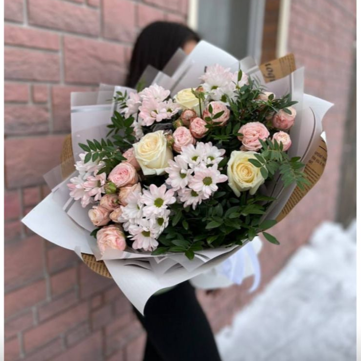 Светлый букет «Нежное очарование»